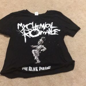 My chemical romance crop top